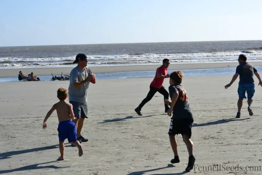 Boys Beach Football