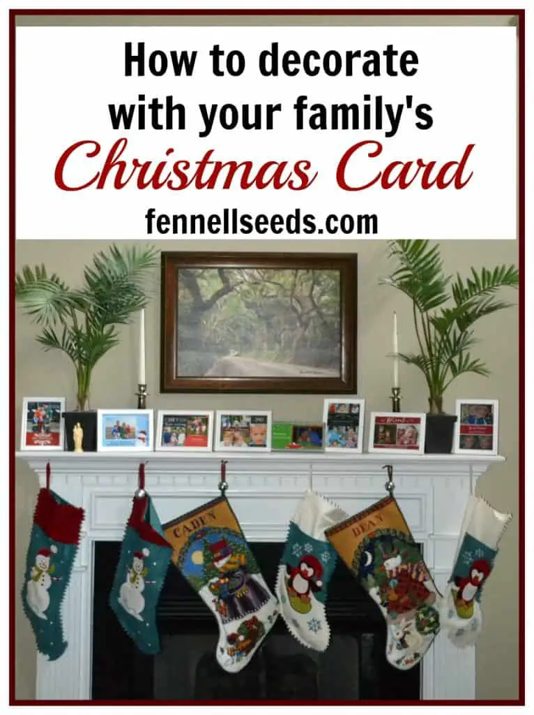 How to Decorate with your Christmas Cards