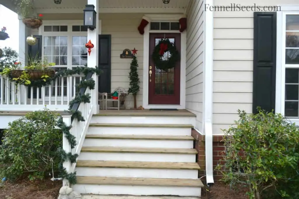 Front Porch After Cleaning