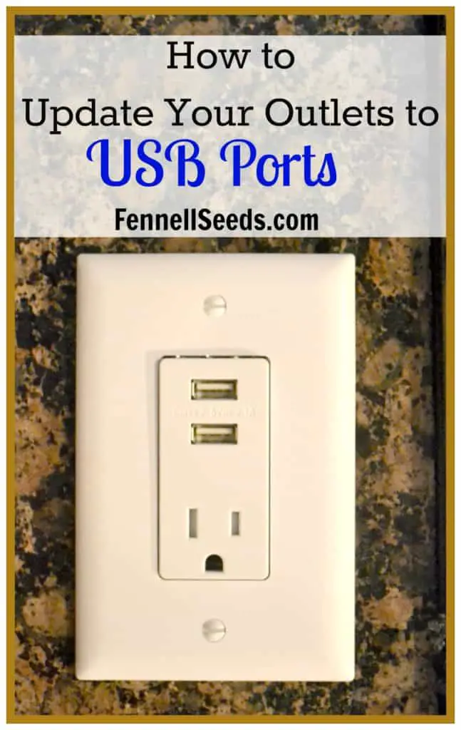 Home Improvement | Upgrade Outlet | USB Port | Update Your Home | Update Outlets to USB Ports