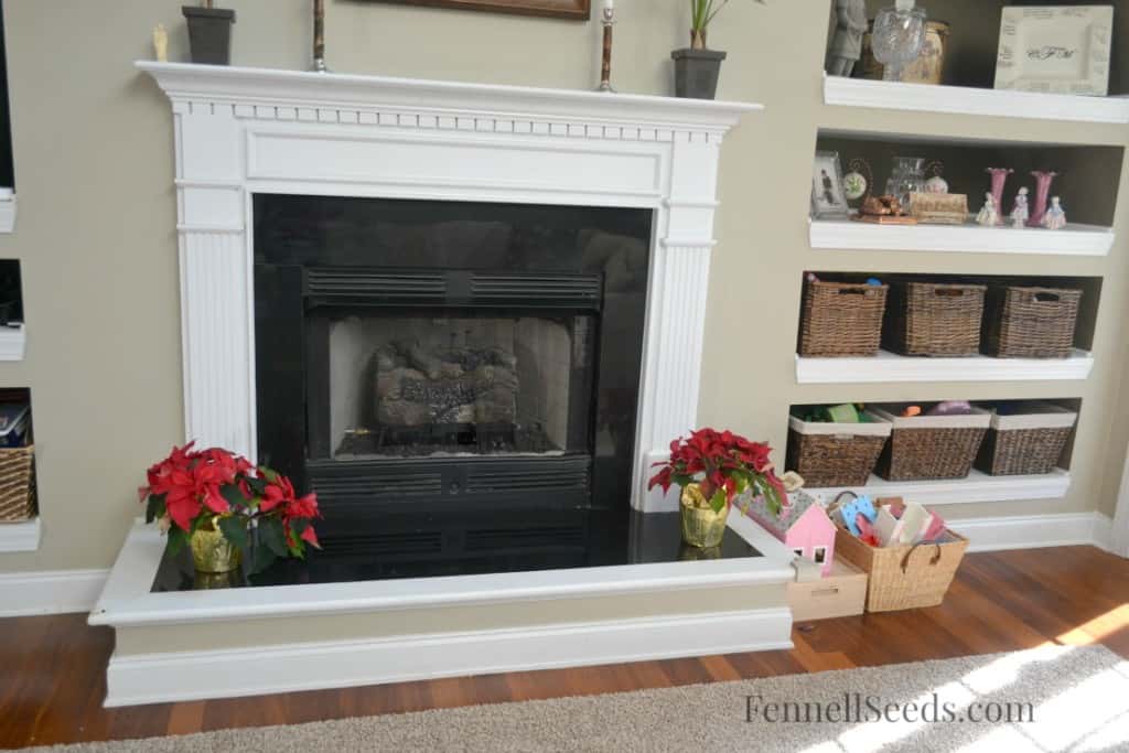 Fireplace After Cleaning