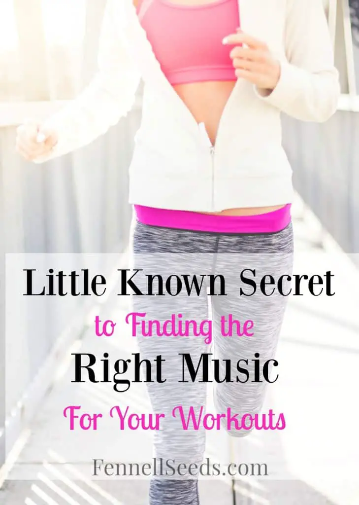 Little Known Trick to find the right music to keep your workout on the correct pace. 2 websites to help find music to motivate you to keep working out. 