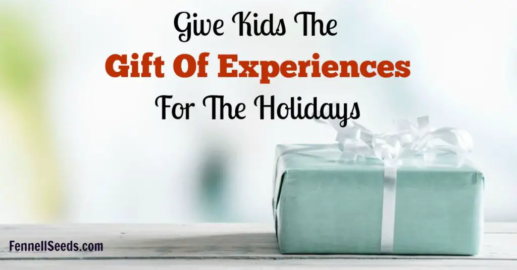 Have too many toys? Hate the clutter? Give kids the gift of experiences. It was easy to find lots of option for kids or all ages, even teenagers. 
