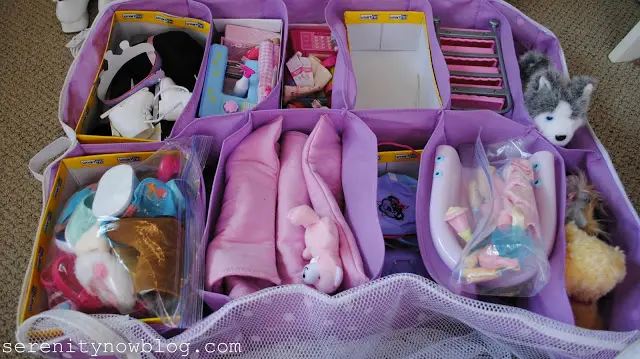 We are obsessed with @thetidycitrus Barbie organization. It is an org, Toy Room Organization