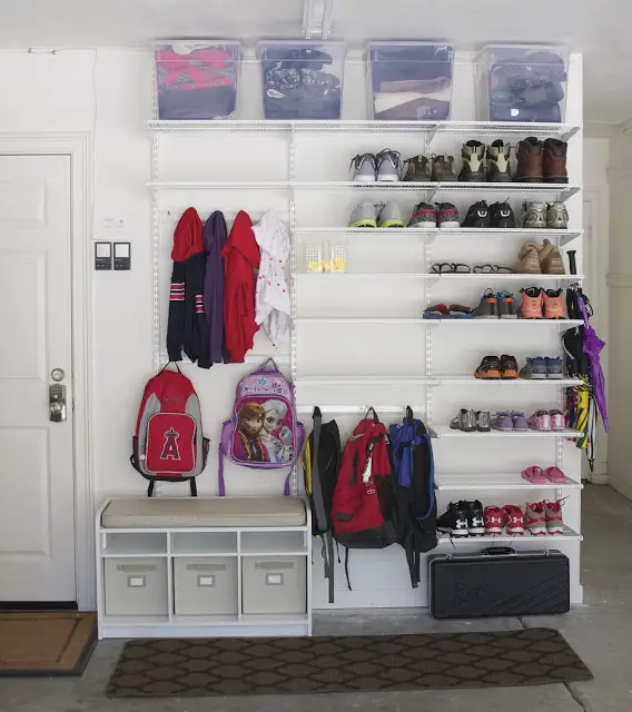 14+ Clever Ideas for Backpack Storage and Organization - Living