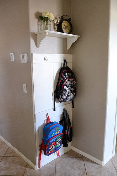 diy backpack storage