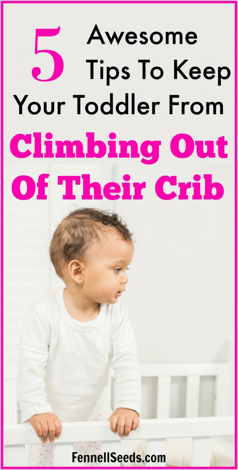 5 Veteran Mom Tips For How to Keep Your Baby From Climbing Out of Crib