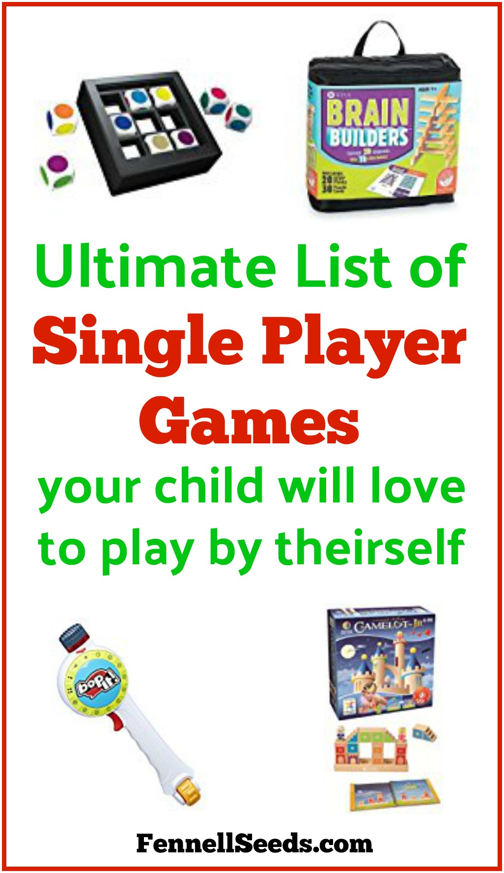 Amazing One Player (Single Player) Games that Kids Love