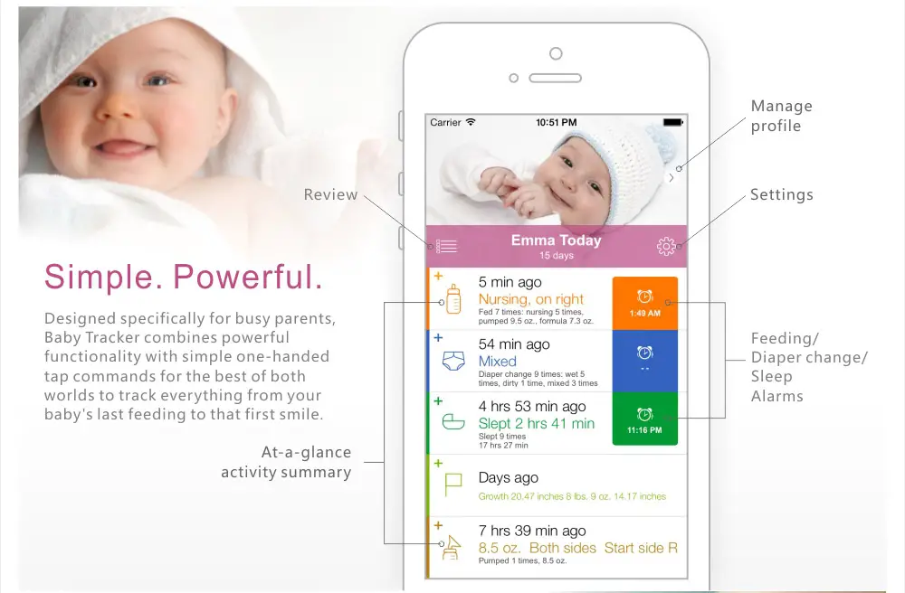 baby tracker on facebook