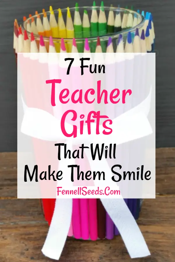 7 Fun Teacher Gift Ideas That Will Make Them Smile