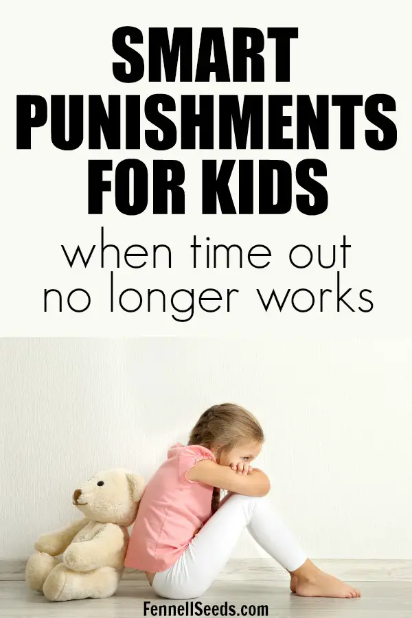 Smart creative punishments for kids when time outs no longer work. Consequences | Punishments