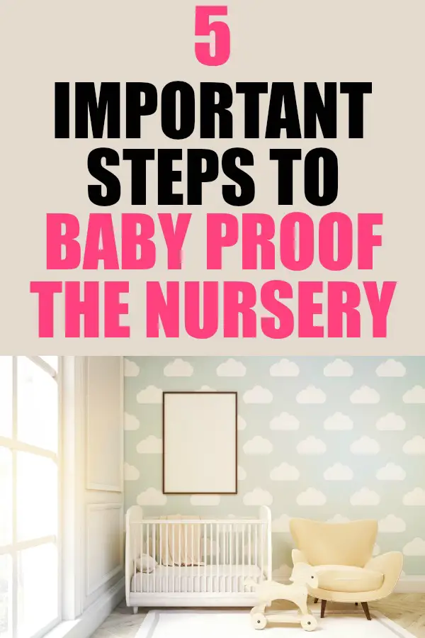 How to baby proof the nursery. #CordlessForKids #IC #AD