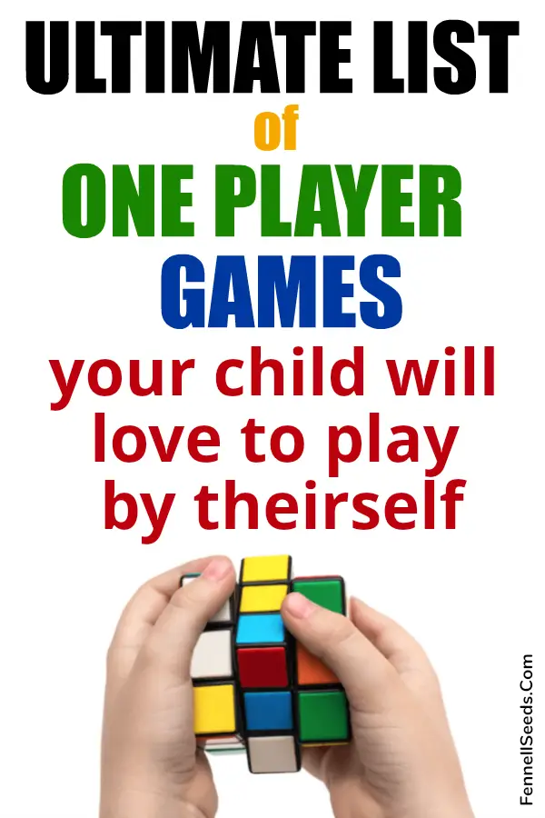 Single player games | Games for 1 person | Games for 1 player | Games for only children | 1 player games | #giftguide #toys