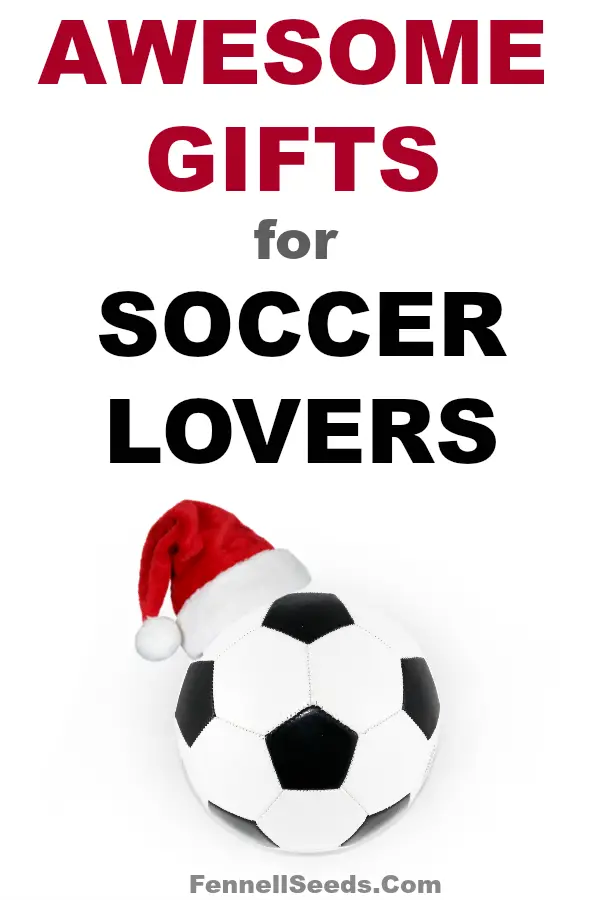 My kids all play soccer and love soccer themed gifts. Gift Guide for Soccer | Gifts for Soccer Lovers | Soccer Gifts