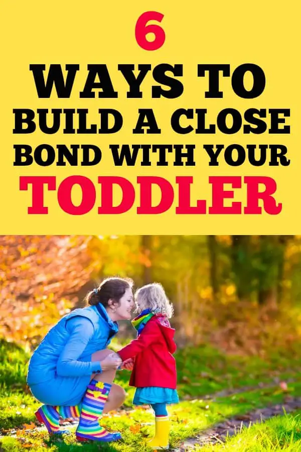 How connected moms bond with their toddler. 6 easy steps to feel a closer relationship with your child.