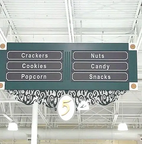 Find the Fudge Covered OREO cookies in Harris Teeter Aisle 5.