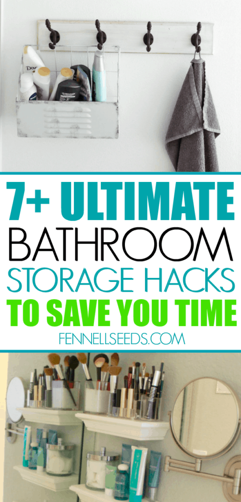 10+ Ultimate Bathroom Storage Hacks To Save You Time