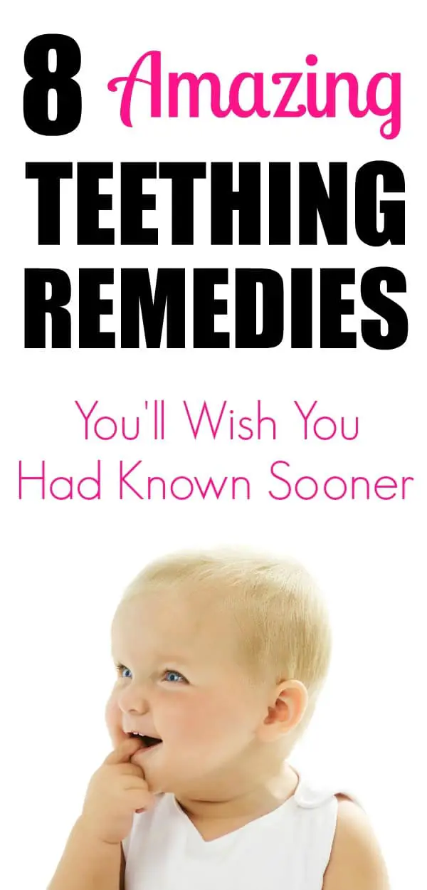 8 great teething remedies to help with the teething blues. #teething