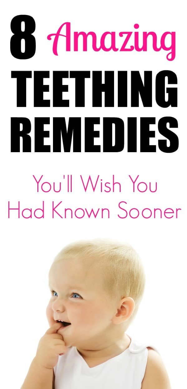 8 great teething remedies to help with the teething blues. #teething