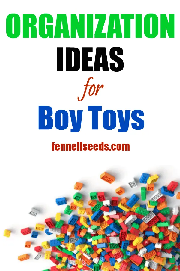 How to organize boy toys. I love all these ideas for DIY toy storage especially for boy toys. #toystorageideas #toyorganization