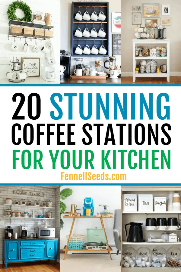 20 Stunning DIY Coffee Stations For Your Home.