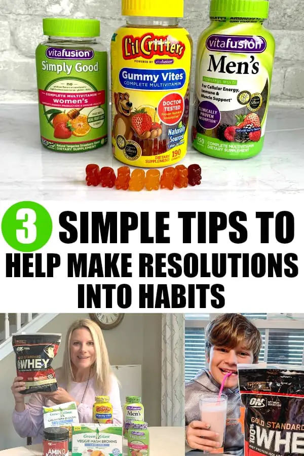 3 Tips to Help Make Resolutions Into Habits. #ad Enter to Win the Resolutions At Walmart Sweepstakes. www.walmartresolutions.com And check out all the products I purchased at my local Walmart. #ResolutionsatWalmart #RME