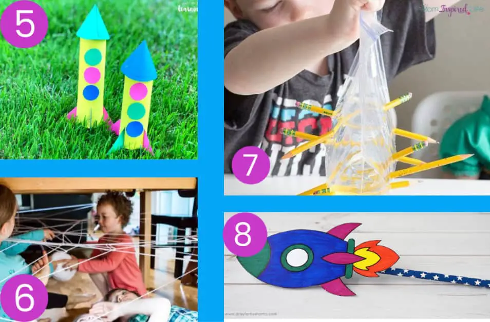 Indoor kids activities for when you are stuck at home. #kidsactivities