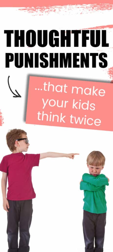 Thoughtful Punishments That Make Your Kids Think Twice