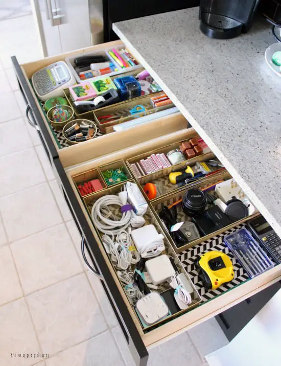 How to Create an Organized Junk Drawer