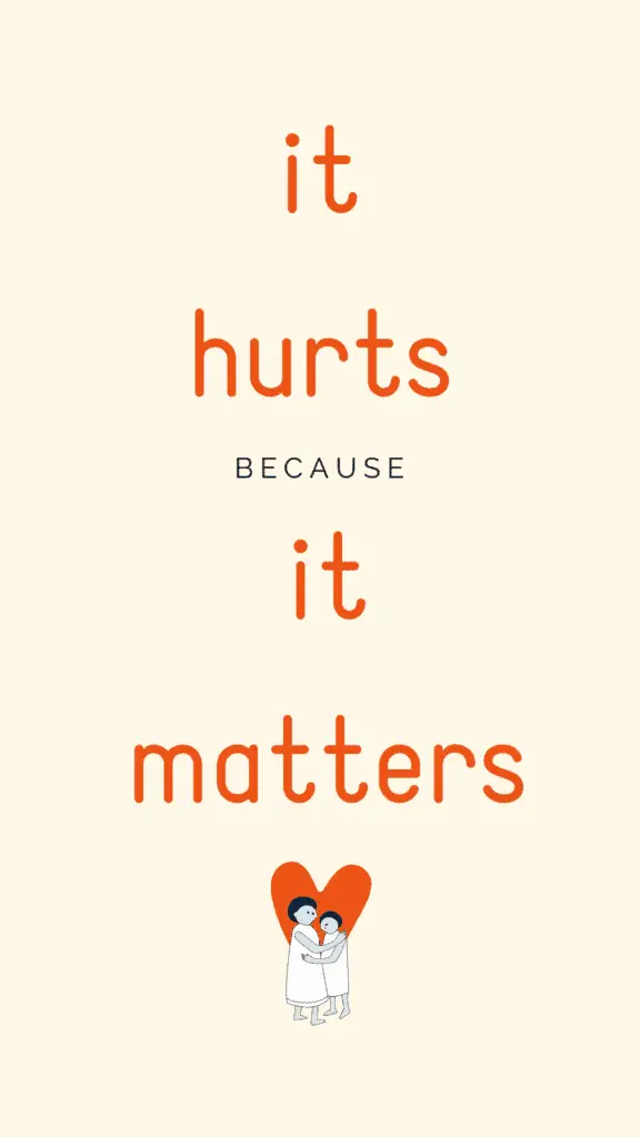 it hurts because it matters. Quotes about Rainbow Babies