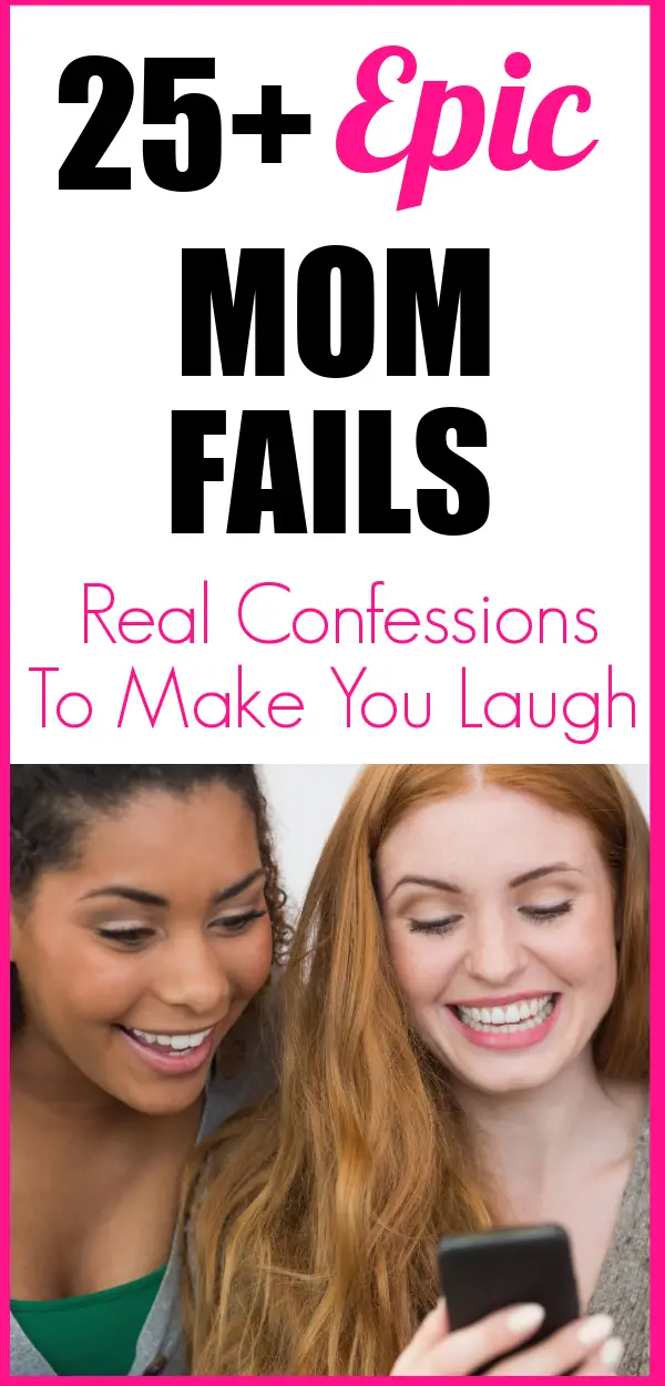 Real Mom Fails that will make you laugh. Picture of two women laughing looking at phone