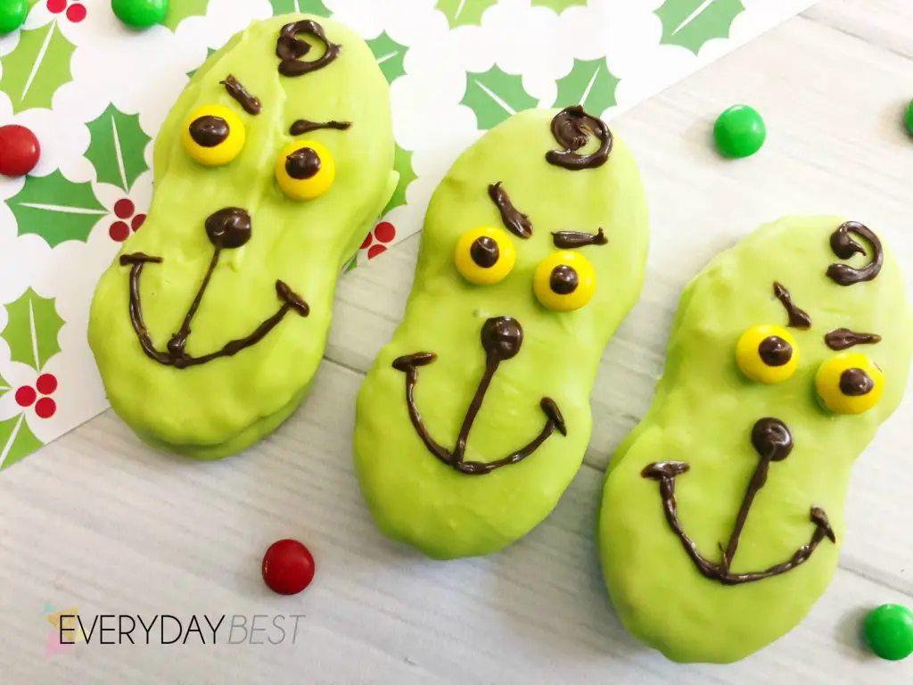 Grinch Christmas Cookie