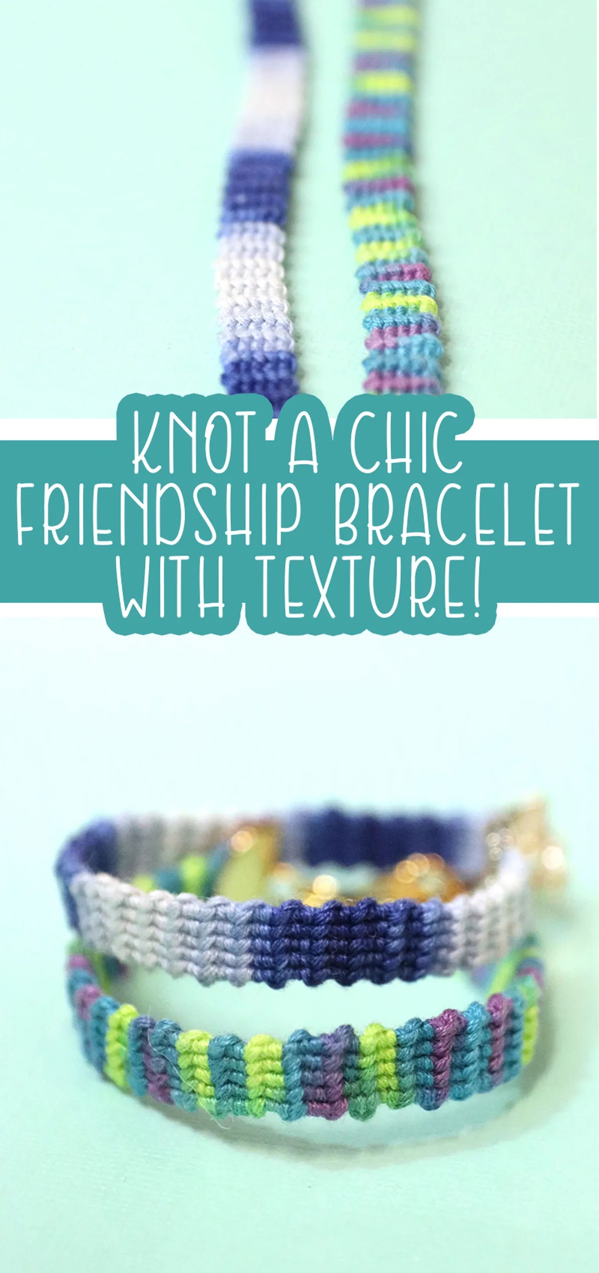 Horizontal Stripe Friendship Bracelets hero3