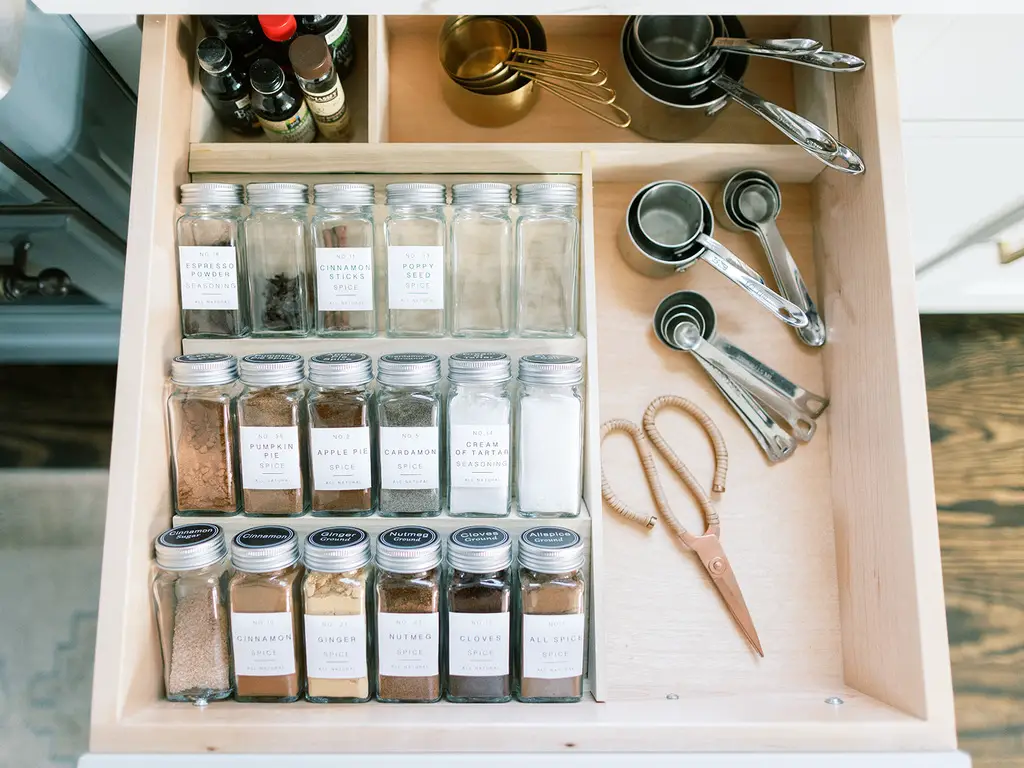 spice drawer organization 2